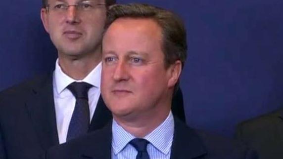David Cameron gets chilly reception at EU leaders summit