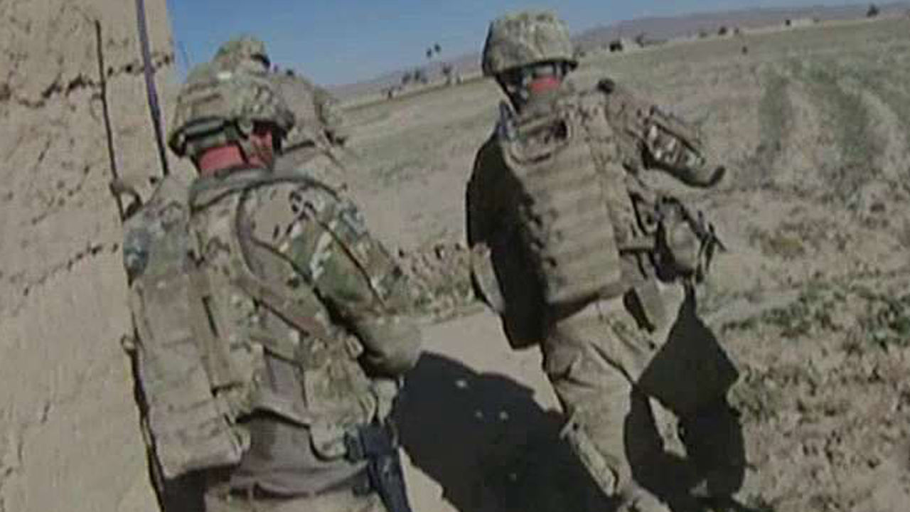 Fighting in Afghanistan from the perspective of a US soldier