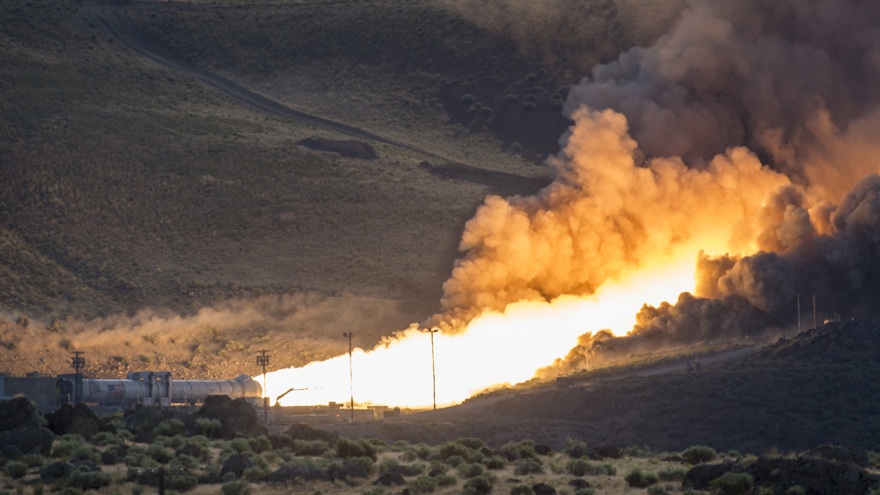 NASA tests booster for world's most powerful rocket