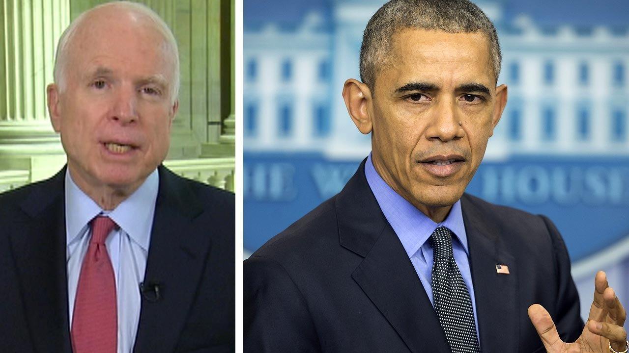 Sen. McCain: Obama admin treats Congress with contempt