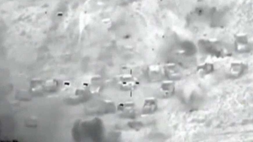 White House touts a win after striking ISIS convoy in Iraq