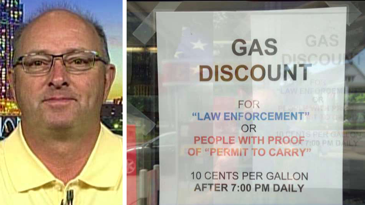 Gas station offers discount to gun owners with permits