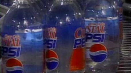Welcome back, Crystal Pepsi