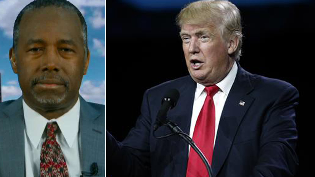 Ben Carson: Trump looking for VP who can make wise decisions