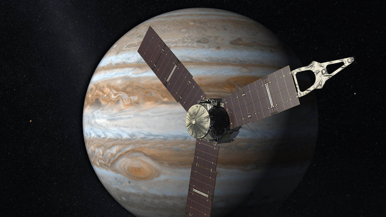 Pesawat luar angkasa Juno milik NASA memasuki orbit Jupiter