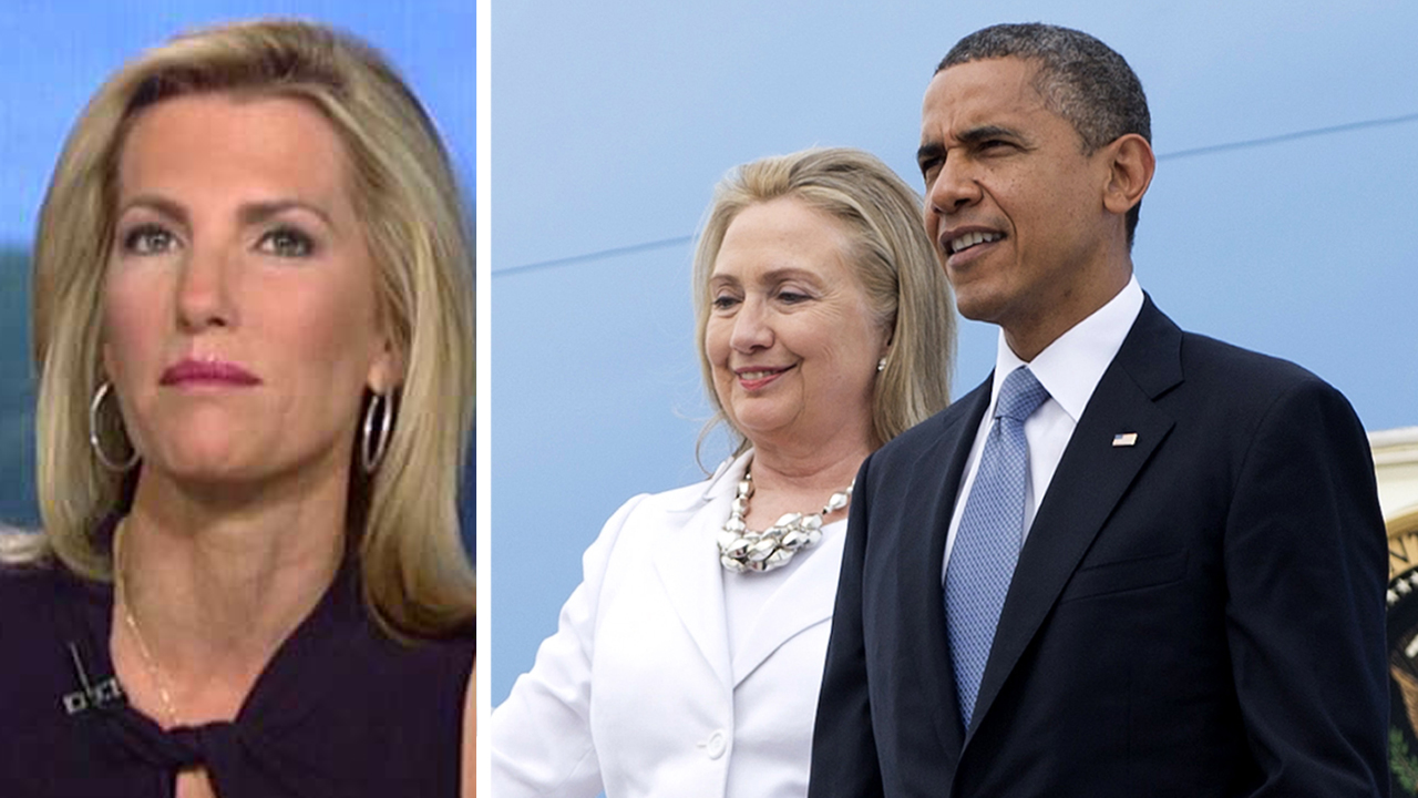 Ingraham: Without Obama I don't know what Clinton has