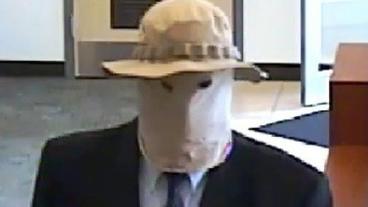 Cops hunt 'Straw Hat Bandit' linked to 10 bank robberies