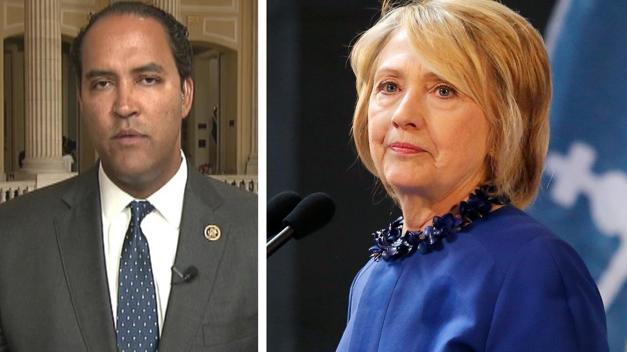 Rep. Hurd: Hillary Clinton should have known better