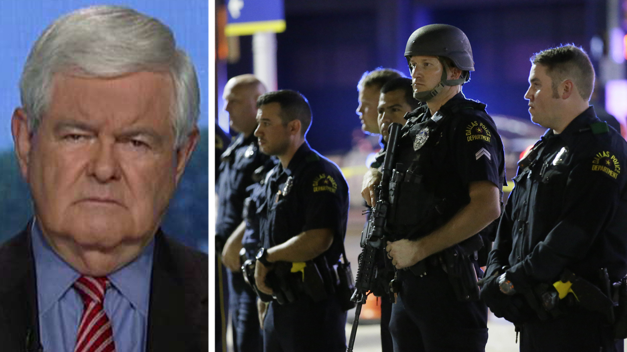 Newt Gingrich: Dallas attack is a wakeup call