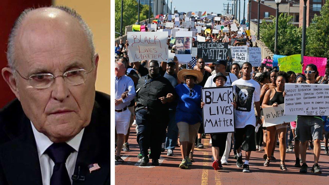 Giuliani: Black Lives Matter is inherently racist