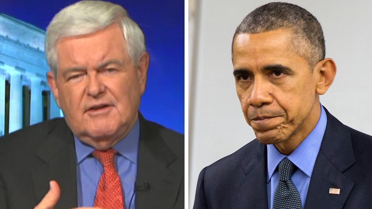 Gingrich on Obama's 'relentless failure' in race relations