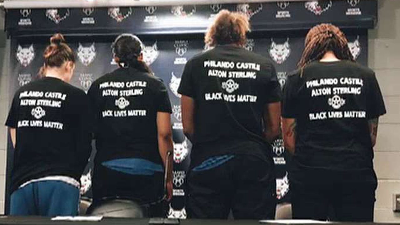 Cops leave WNBA game over players' Black Lives Matter shirts