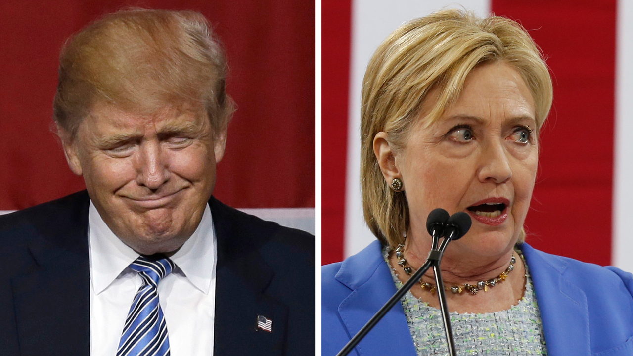 New polls show Trump leading Clinton in key swing states