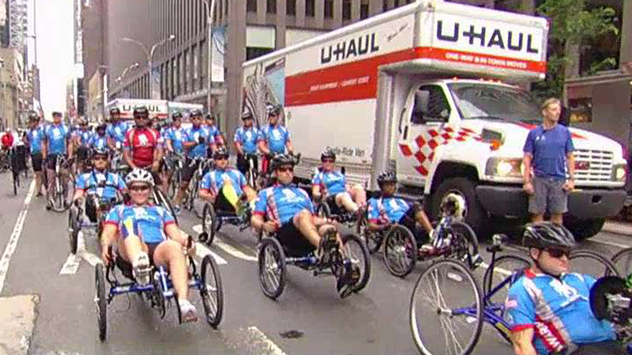 Wounded Warriors' Soldier Ride kicks off
