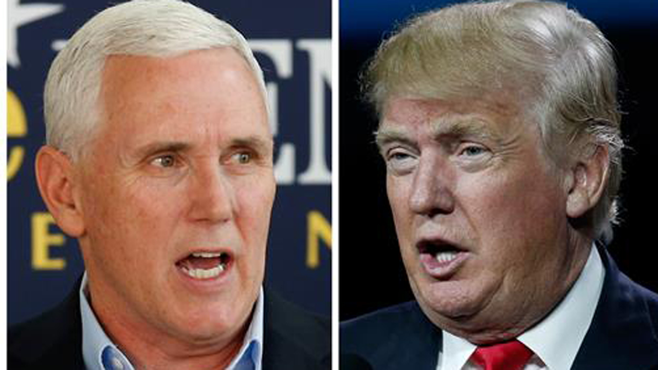 All signs point to Pence as Trump's VP pick