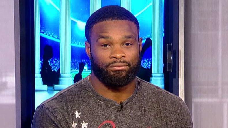 UFC fighter Tyron Woodley responds to Robbie Lawler's taunts