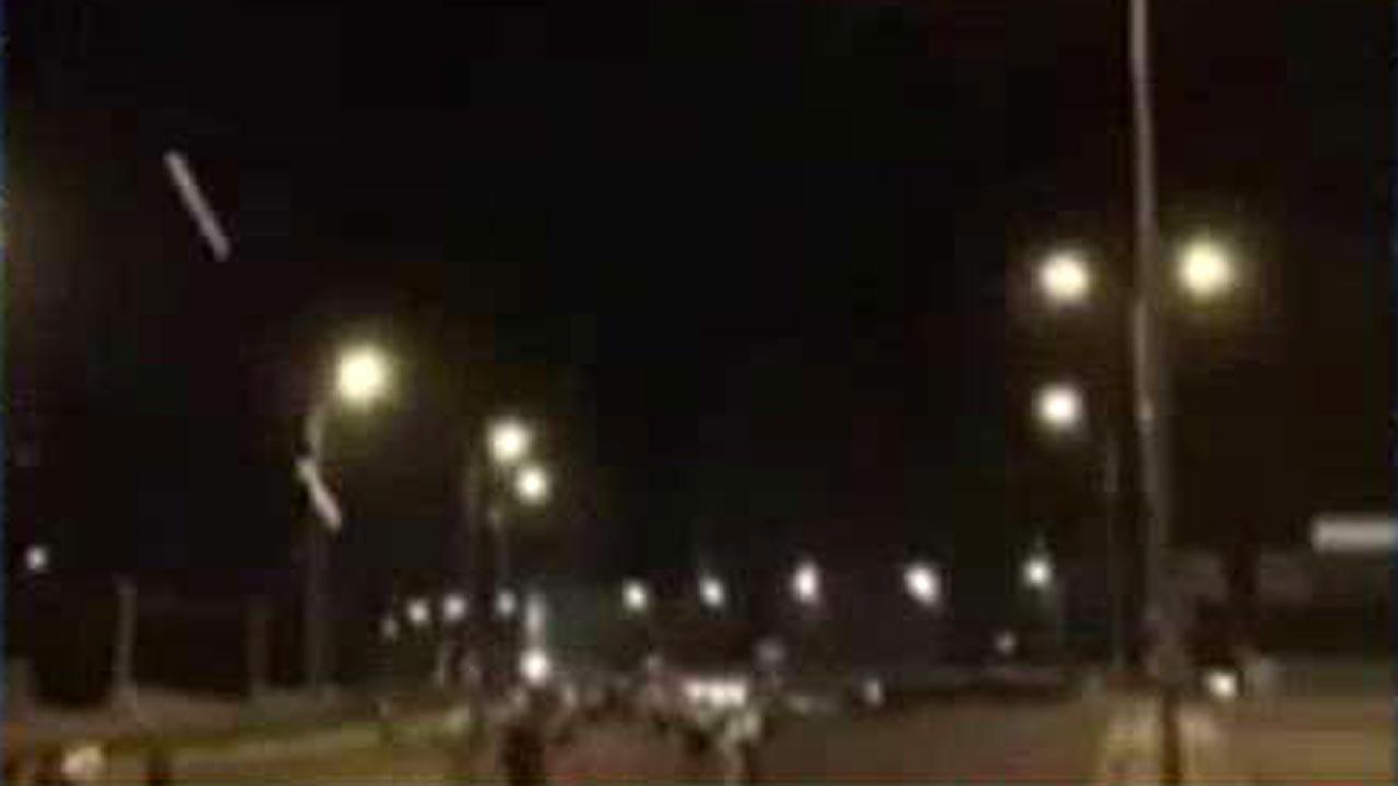 Helicopter appears to fire on demonstrators in Turkey