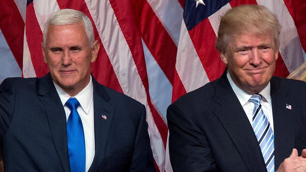 Donald Trump, Mike Pence hold first joint interview 