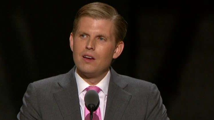 Eric Trump: It's time for a president with common sense