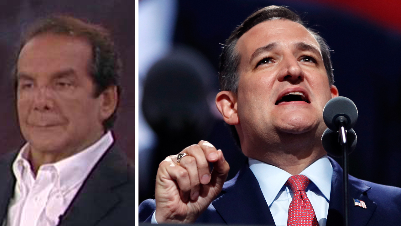 Krauthammer: Cruz blew it by making non-endorsement personal