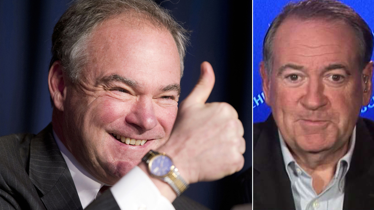 Mike Huckabee: Tim Kaine is an honorable guy 