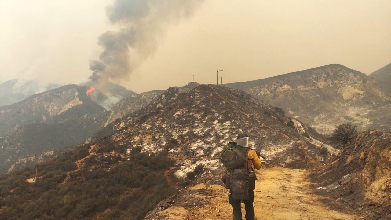 Calif. wildfire burns thousands of acres