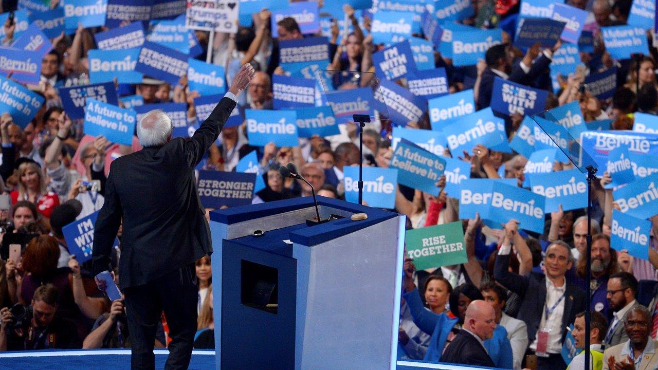 Sanders supporters pushing to include him in roll call vote