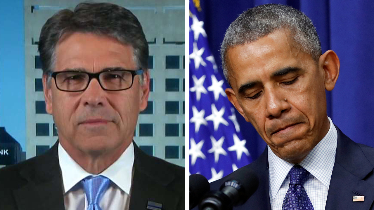 Rick Perry: Obama 'really does not care' about the VA issue