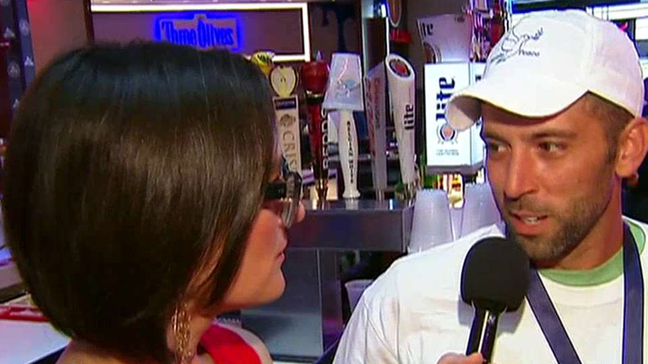 Kennedy goes bar hopping at DNC with comedian Jimmy Failla