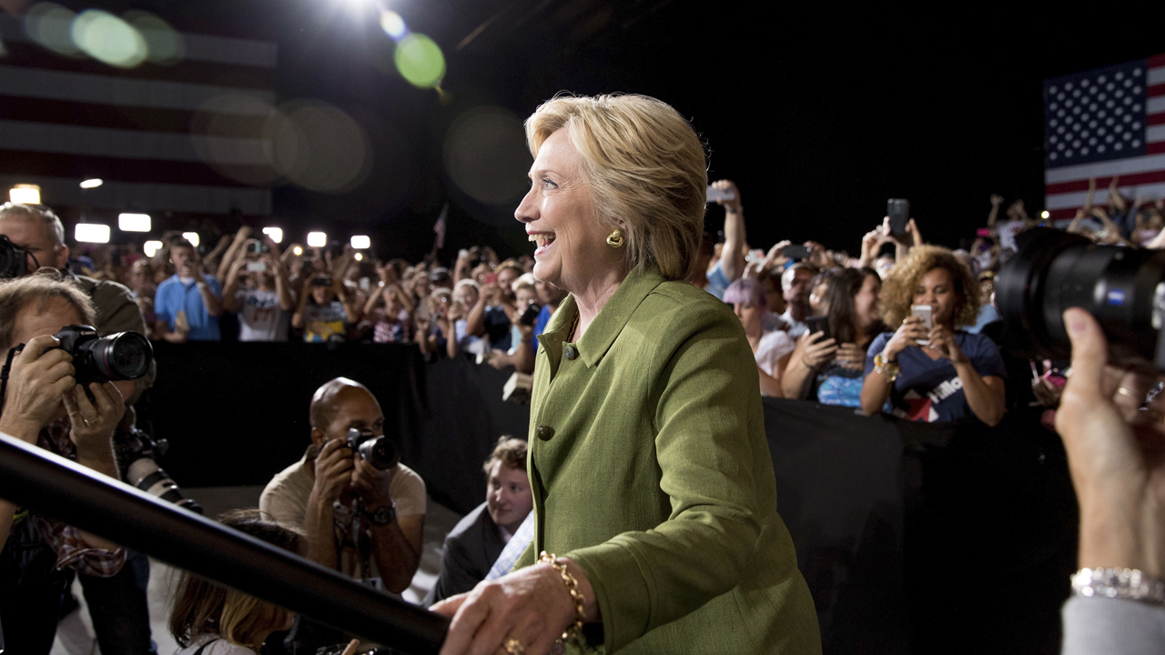 How can Clinton overcome the 'trust factor'?