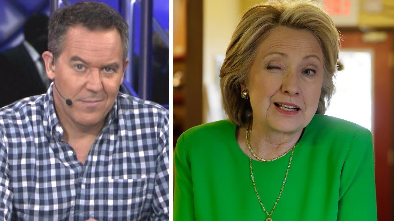 Gutfeld: The less you see of Hillary, the better she seems
