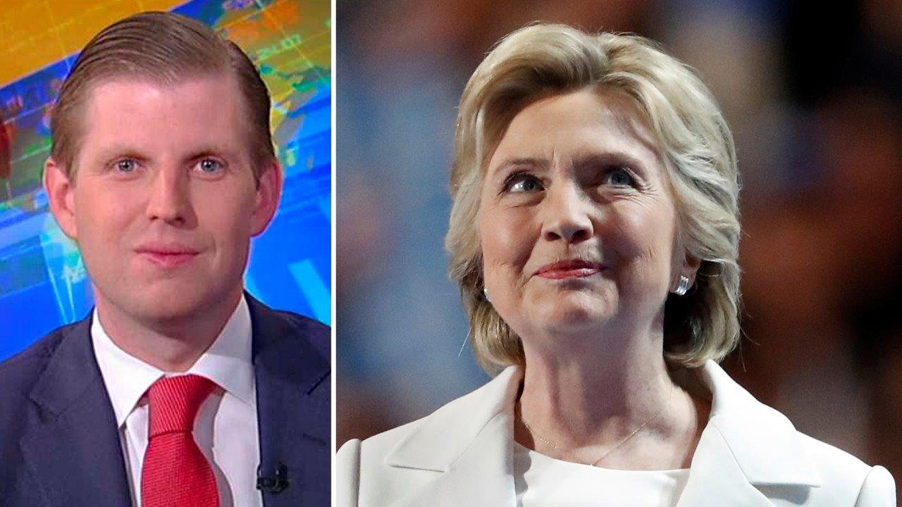 Eric Trump: Hillary never mentioned America's real problems