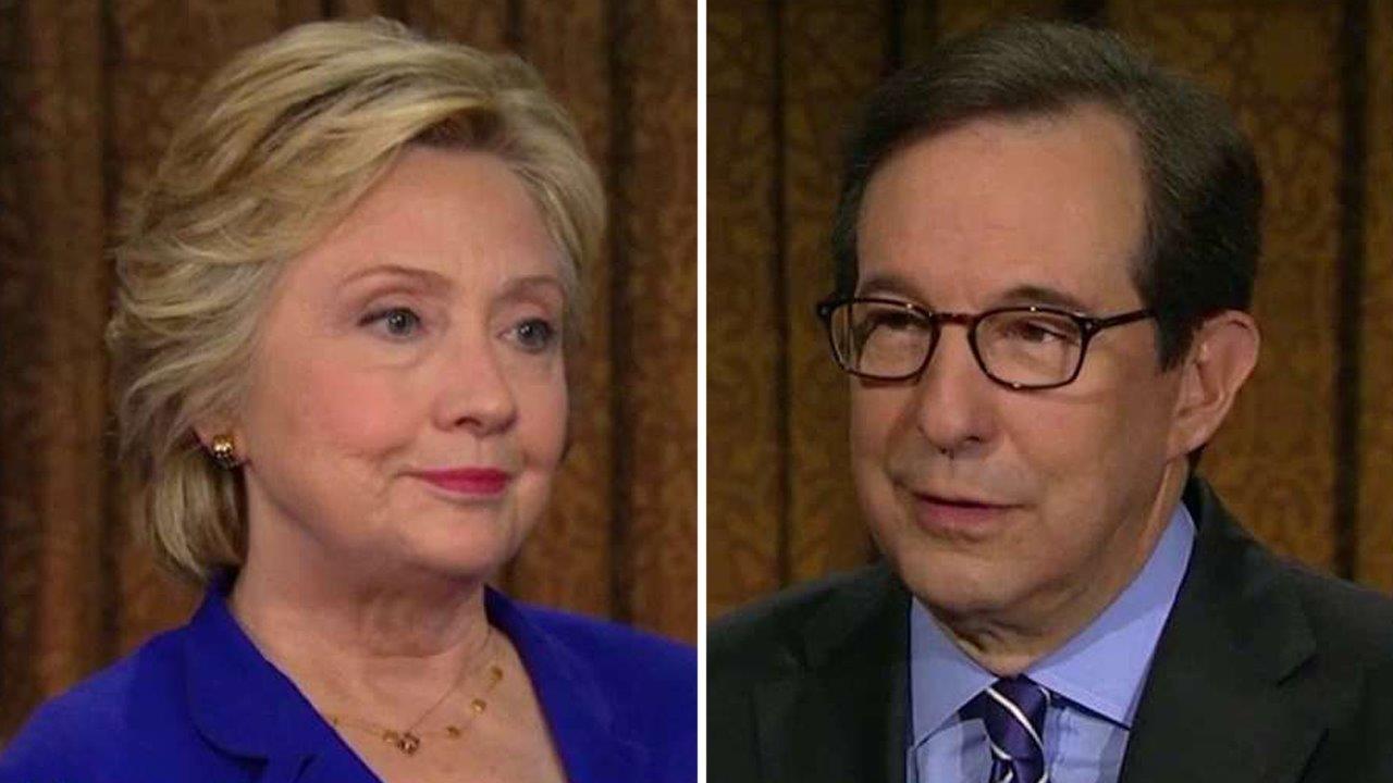 Chris Wallace grills Clinton on Benghazi, policy positions