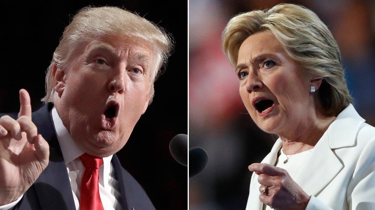 Polls show tight race between Trump and Clinton