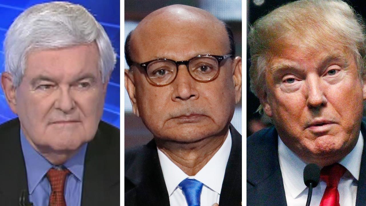 Gingrich: Trump should've avoided fight with Khan family