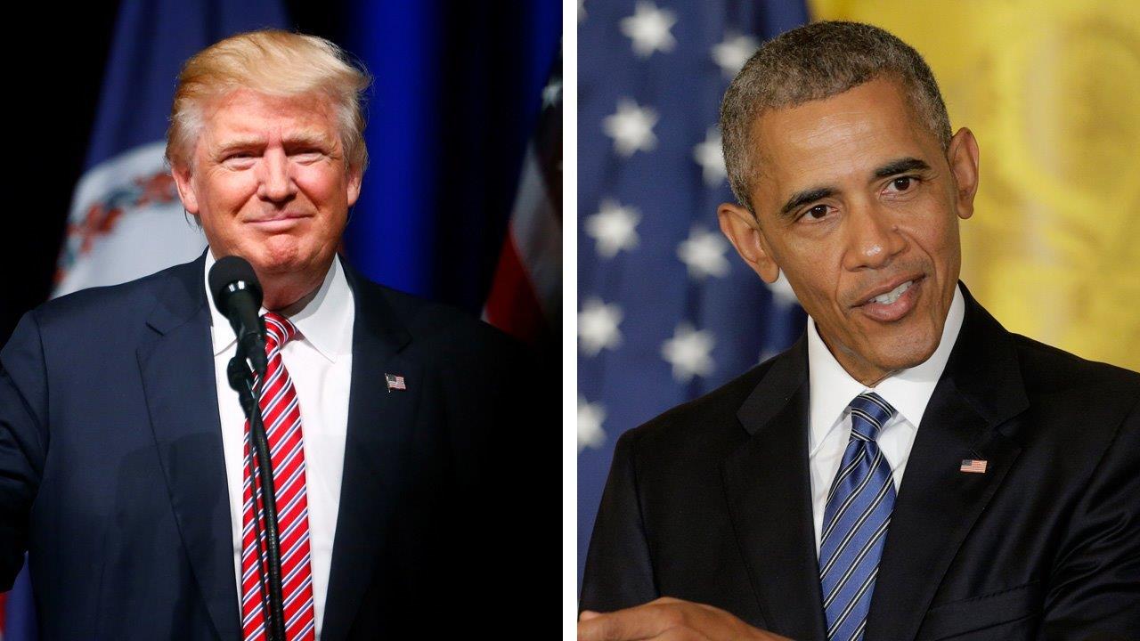 Obama naik ring bersama Trump