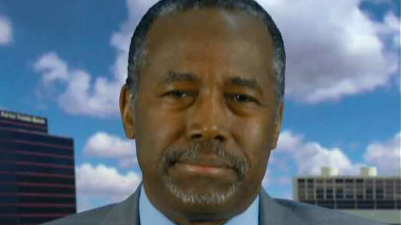 Dr. Ben Carson: Trump is making appropriate adjustments