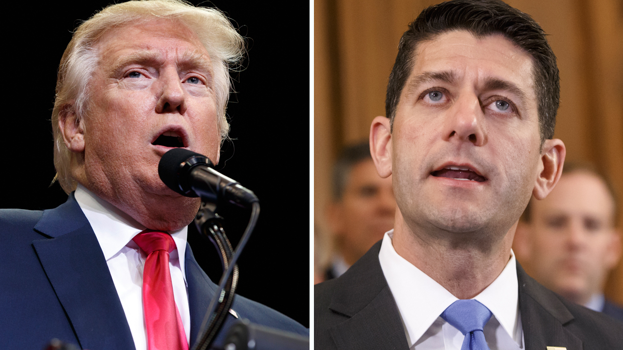 Trump is expected to throw his full support behind Ryan