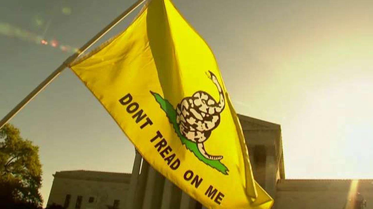 First Amendment being tread on in 'Don't tread' uproar?