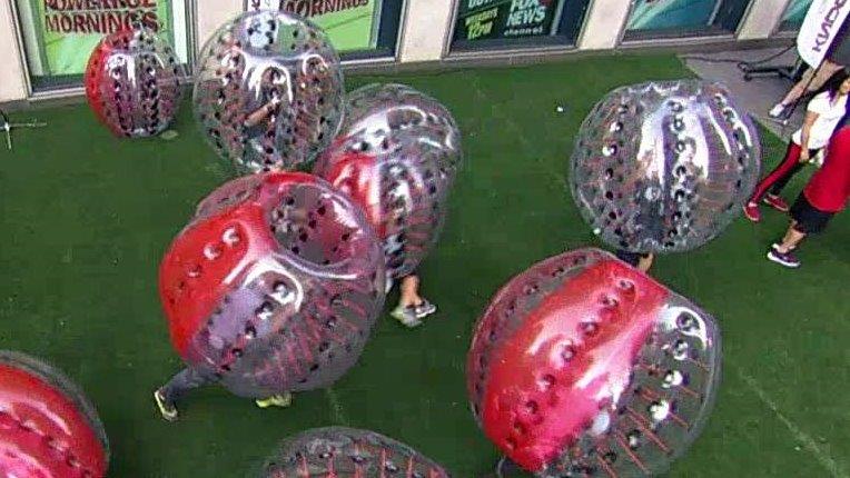 Knockerball: The latest contact sport sweeping the nation
