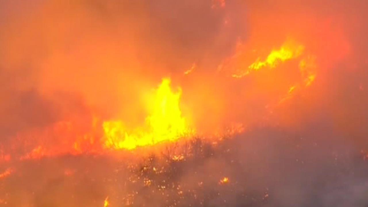 Pilot fire evacuations in California