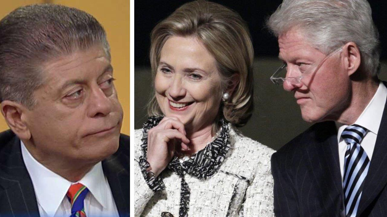 Judge Napolitano reacts to claims against Clinton Foundation