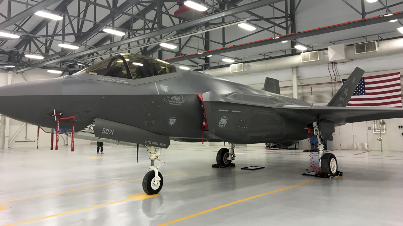 Exclusive look: F-35 stealth fighter jet
