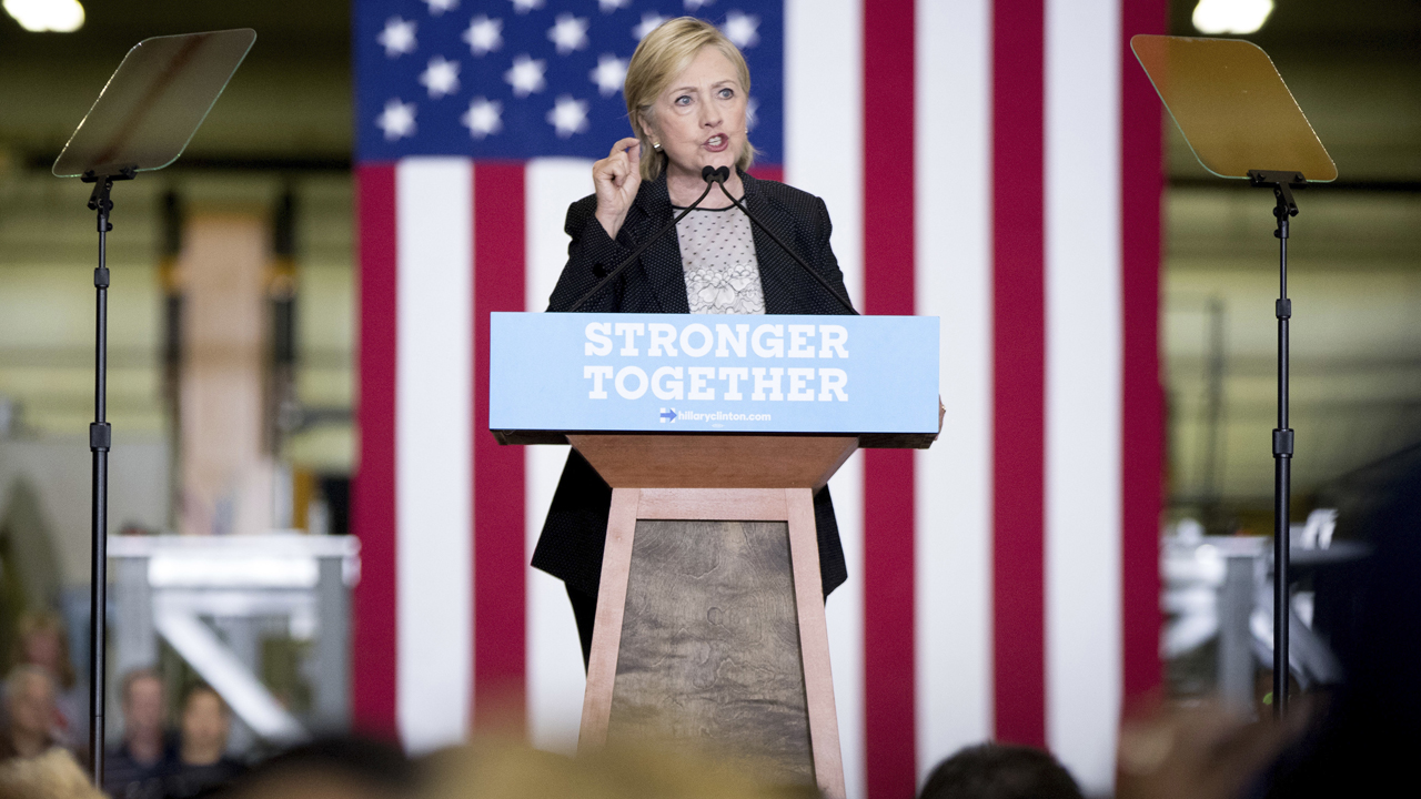 What was missing from Clinton's economic address?