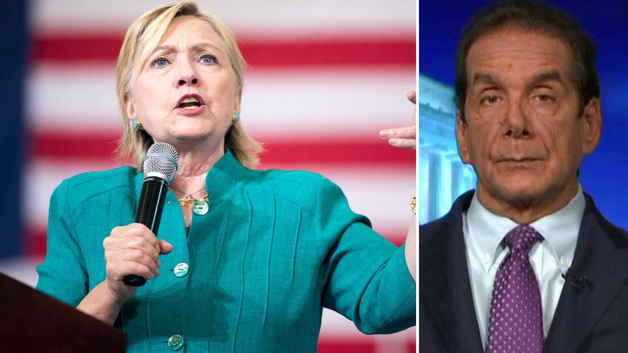 Krauthammer: Clinton Foundation revelations could be serious
