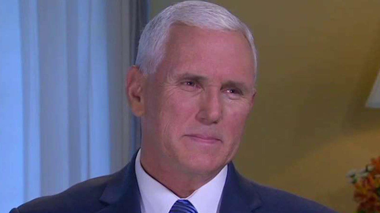 Mike Pence talks role in campaign, GOP defectors