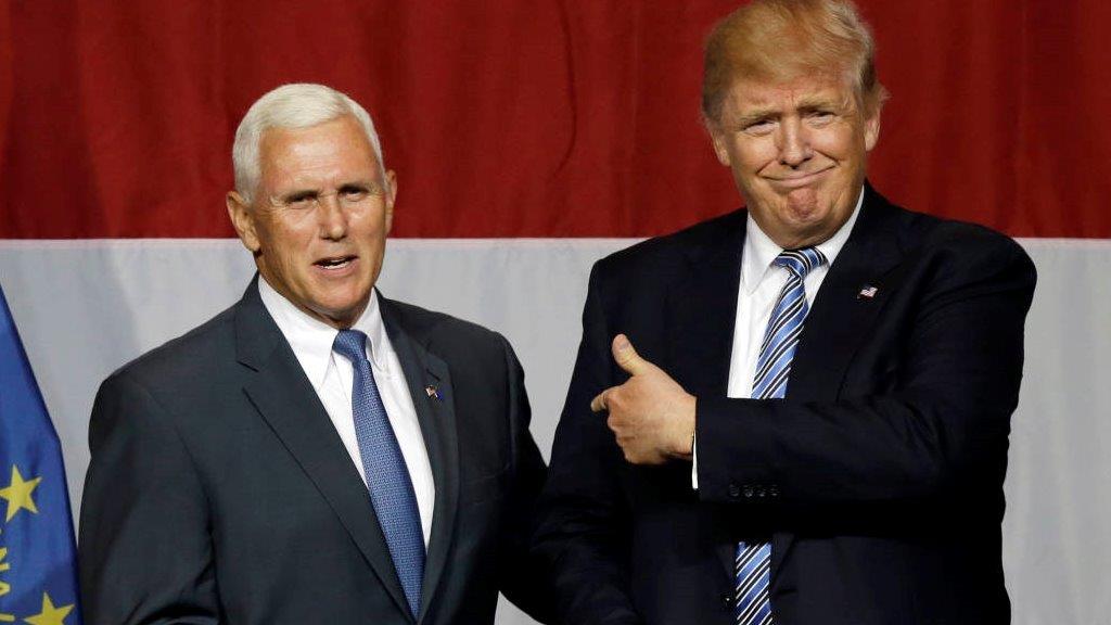 Is Trump at risk of losing his campaign to Pence?