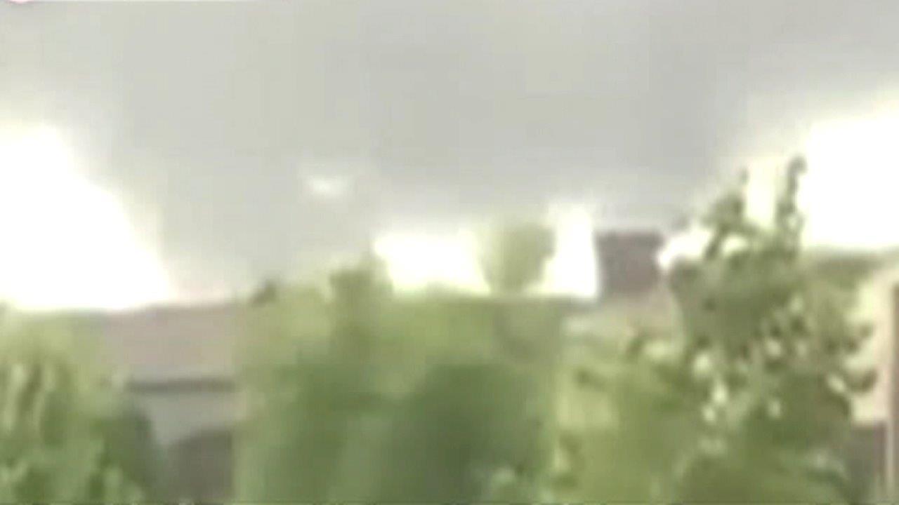 It's on the ground! Residents record tornado in Indiana 