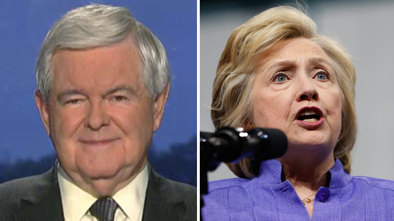 Newt Gingrich weighs in on concerns over Hillary's health