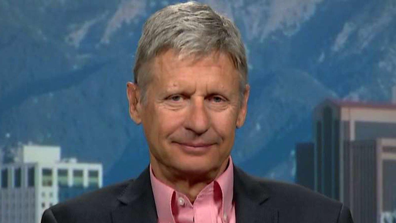 Gary Johnson confident he will be in presidential debates